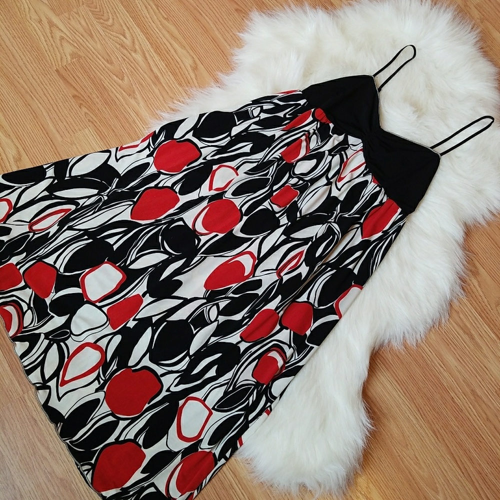 Fun & Flirty Spaghetti Strap Dress w Empire Waist